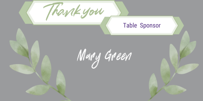 table sponsor 